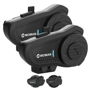 �o�C�N�p�C���J��Moman(���[�}��)H2PRO�o�C�N�w�C���Z�b�g1000m�ʐM�\����2�l�����ʘbDSP&CVC�m�C�Y�폜�o�����ʐM���y�Đ�IP65�h�������A�V�X�^���g���{��K�C�_���X�������y���LIP65�h�����c