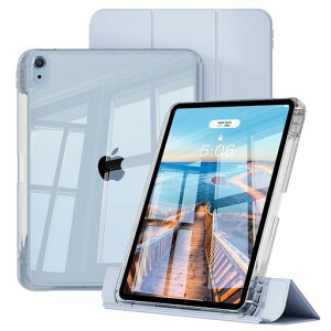 zoyuiPadAir11�C���`�P�[�XM3/M22025/2024iPadAir5/4�P�[�X10.9�C���`2022/2020�A�N���������o�b�N�J�o�[�y���V�����[���u��/�c�u���X�^���h���O���\�������ϏՌ��y��