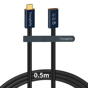 YoungSelly]1.64FtUSBCP[úAThunderbolt4/3AUSB4/3ɑΉA240W(ő48V/5A)}[dA40Gbpsf[^]A8KfBXvCAfAfBXvC4KT|[gĂB