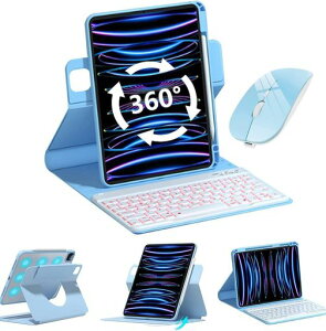 QIYIBOCASE}EXtiPad10L[{[hP[XcuCzy[ۂL[󂭂ڂ360x]2022iPad10ACpbh10.9C`P[X}OlbgJo[Bluetooth