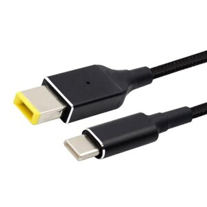 CY�P�[�u�� Type-C USB-C 135W - DC �����` 11.0 * 4.5mm �d�� PD �[�d�P�[�u�� Thinkpad X1 Legion Y7000P �m�[�g�p�\�R�� DC20V 6.25A, UC-106-DC135W