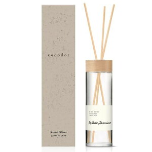 COCODOR �R�R�h�[�� �V���v�� ���[�h�f�B�t���[�U�[ 440ml �z���C�g�W���X�~��(White Jasmine) ���[���t���O�����X - �v���[���g ���� �a���� �L�O�� ���� ���蕨 �M�t�g �l�C