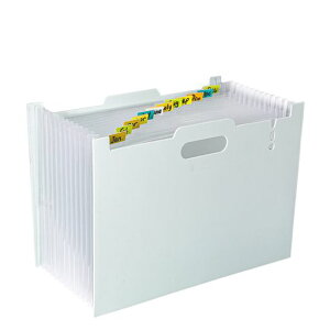 TumosandoドキュメントスタンドヨコA4タテ加厚発泡PP13ポケットジャバラファイル持ち運び区分けラベル付きアコーディオンファイル大容量書類ケース伸縮ファイル自立式書類収納