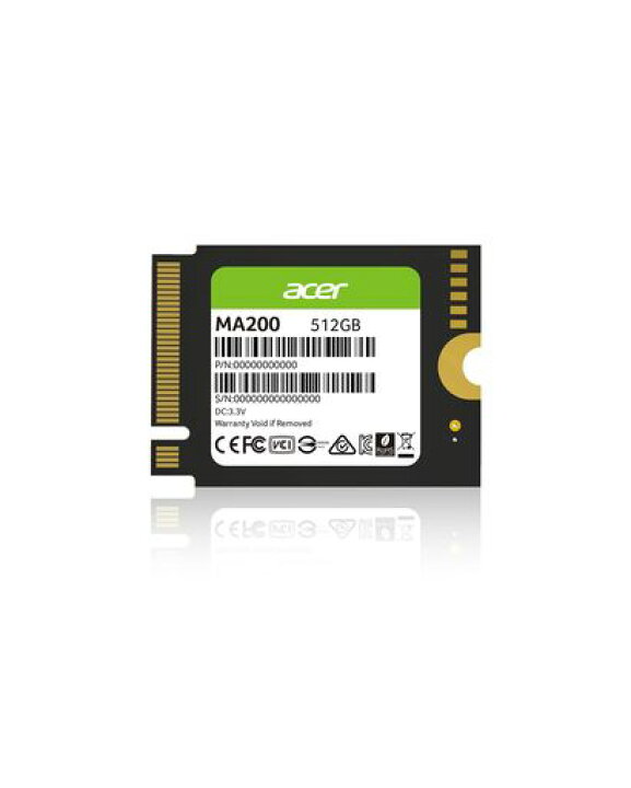 楽天市場】ACER MA200 M.2 SSD 2230 内蔵SSD 512GB PCIE GEN4X4 NVME 