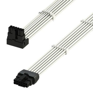 LINKUP-AVALeftAngle600WPCIE5.016Pin(12+4)HighCurrentPowerCable|`A͂񂾕tAX[u^Cv16AWG|RTX5000ERTX4000ERTX3000
