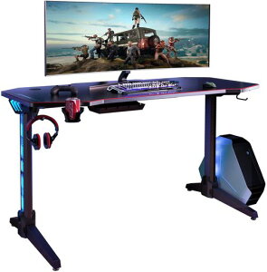 U-POWER�Q�[�~���O�f�X�N[���{���[�J�[�ďC]LED��140cmx���s65cm�p�\�R���f�X�NPC�f�X�N�z���C�g