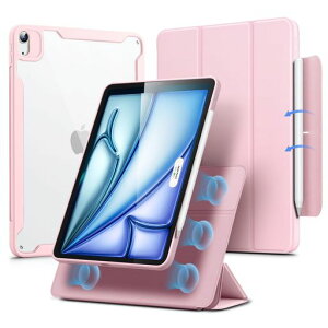 ESRiPadAir11�C���`�P�[�XM4/M3/M2(2026/2025/2024)iPadAir��5/4����(2022/2020)�Ή����E���}�O�l�b�g�J�o�[�������f�U�C���P�̎g�p�\�c���Ή����p�x�X�^���h�����X���[�v/�E�F�C�N