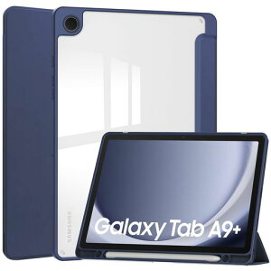 Galaxy Tab A9 Plus 11�C���`�^�u���b�g�K�p�P�[�X�J�o�[ �蒠�^ ���^ ����PU���U�[�̗p �O�܂� �}�O�l�b�g�J�� SM-X210/X216/X218�Ή��ی�P�[�X �X�^���h�@�\�t�� �I�[�g�X���[�v�@�\�t�� (�l�c