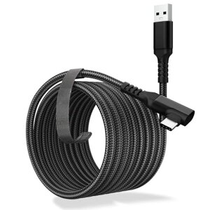 �y3M�z�����N�P�[�u�� Quest 3/2/1/Pro/Pico4�A�N�Z�T���ƌ݊��������� USB-A 3.0 & Type C �P�[�u�� �Q�[��PC/Steam VR�p�y5Gbps�����f�[�^�]�� 60W�����[�d