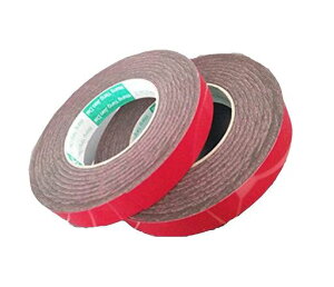 SAYAENERUGI両面テープフレキシブルソーラーパネル用レッド厚さ:1MM広さ:20MM長さ:10M