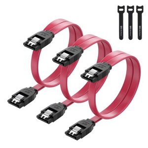 CableMatters3�{�Z�b6GbpsSATA�P�[�u��-45cm(�X�g���[�g�^)�ASSD��HDD�V���A��ATA3�P�[�u���ASATA3�R�[�h�A�����o���h�t���A���b�h