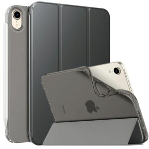 MoKo iPad Mini A17 Pro �P�[�X iPad Mini ��7/6���� �J�o�[ 8.3�C���` �}�b�g������ SpaceGray