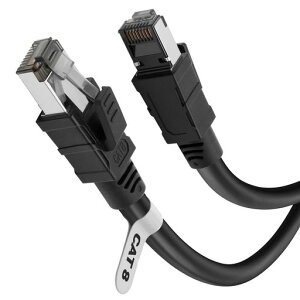 LAN�P�[�u��3mCAT8SoohutLAN�P�[�u���J�e�S���[8����40Gbps/2000MHzCAT8�����C�[�T�l�b�g�P�[�u���V�[���h���f�����[�^��Ɨp�����P�[�u���ƒ�pswitch/PS4/PS5Xbox���ɑΉ�(1