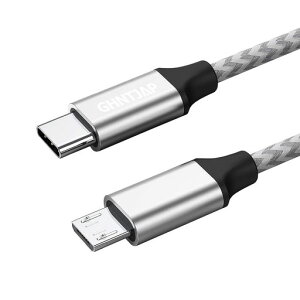 GHNTJAPTypeCMicroUSBP[u1.5MUSBCtoMicroUSBOTGP[u}CNusb^CvcUSB2.0f[^][d\AndroidX}zȂǑΉ
