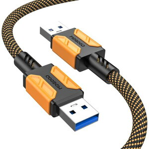 MOGOOD USB �����P�[�u�� USB 3.0 �P�[�u�� �^�C�vA-�^�C�vA �I�X-�I�X (1m) USB to USB�P�[�u�� HDD�G���N���[�W���A�J�����A�菑���{�[�h�ATV Box�A�J�����ADVD�v���[���[�A�v�����^�A���f���ȂǂƁc