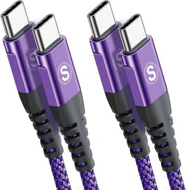 タイプcケーブル3M/2本セットPD対応60W急速充電(USBC&USBCケーブル)iPhone171615充電器Type-cアイフォン1615/いphone1615proMaxiPad