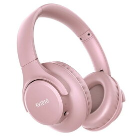 ワイヤレスヘッドホンKVIDIOBluetooth6.065時間再生40mmHDドライバーユニットオーバーイヤーヘッドホンマイク内蔵ヘッドホン有線無線両用遮音密閉型ハンズフリー通話可能ブルートゥースヘッ…