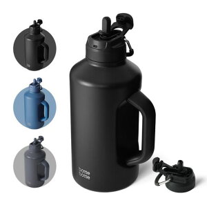 BOTTLE BOTTLE 1.8���b�g�� ���� ��e�� �X�e�����X�X�`�[�� �ۉ��ۗ� �W���O ������t�� ��d�\�� �֗���2WAY�L���b�v �X�g���[���� ������ �A�E�g�h�A �L�����v ����g�p�ɍœK �u���b�N