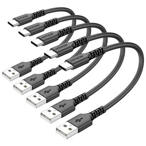 HOTNOWUSBC�P�[�u��15cm5�{�A0.15m�Z��USBA����USBC�[�d�P�[�u���A�K�piPhone1516�A�M�����N�V�[S25/S24/S8�A����тقƂ�ǂ��ׂĂ�USB�^�C�vC�f�o�C�X
