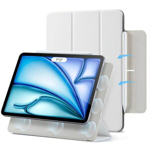 ESRiPadAir11�C���`�P�[�XM4/M3/M2(2026/2025/2024)iPadAir��5/4����(2022/2020)iPadPro11�C���`(2018)�Ή��}�O�l�b�g�z���O�܂�X�^���h�X�����݌vPencil