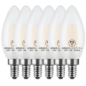 Zohadtak LED �G�W�\���d�� �V�����f���A�d�� 60W�`���� 720lm E12 6W ���Ód�� ����K���X�̍ގ� �������Ή� 4000K �����F PSE�F�؍ς� �X�C�^ 6���� (E12-�X�C�^, �����F)