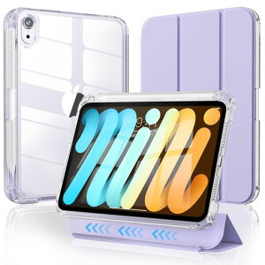 zoyuiPadmini7�P�[�X(A17Pro�A2024�A��7����)iPadmini6�P�[�X(2021�A��6����)8.3�C���`���u&�c�u�����o�b�N�J�o�[�^�u���b�g�X�^���h�܂肽���݌y�ʋɔ��Ռ��ی�I�[�g�E�F�C�N/�X���[�v