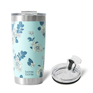 BOTTLE BOTTLE �W�t���^���u���[ ���Ȃ� 600ml ��e�ʐ��� ��d�\���X�e�����X �R�[�q�[�{�g�� �^��f�M �ۗ�ۉ� �X�g���[ ������ (�u���[�t�����[)