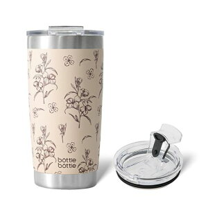 BOTTLE BOTTLE �W�t���^���u���[ ���Ȃ� 600ml ��e�ʐ��� ��d�\���X�e�����X �R�[�q�[�{�g�� �^��f�M �ۗ�ۉ� �X�g���[ ������ (�x�[�W���t�����[)