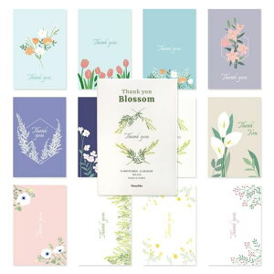 mCNTL[ubTThankyouBlossom-12ZbgAӃJ[hAIȃnKLAfUCtAO[eBOJ[hA9.8x14.8cm
