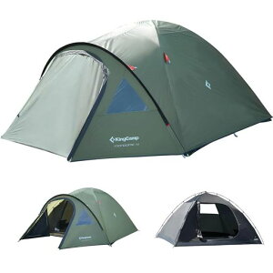 KingCamp�h�[���e���g�c�[�����O�h�[��3-4�l�p���ԕ�310cm�������ʋC�h���y�ʍL���O�����r���O���[���t���\���L�����v�t�@�~���[�c�[�����O�e���g�h�Зp/���S�Ҍ����A�E�g�h�A�o�R�O���c