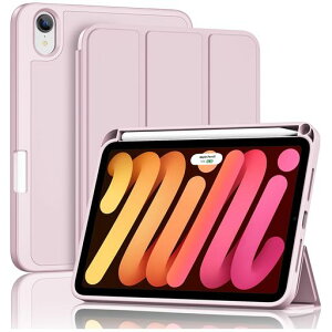 ProCase iPad Mini A17 Pro ��7���� (2024����) Mini6 ��6���� (2021����) �P�[�X 8.3�C���` �y���z���_�[�t�� �I�[�g�X���[�v/�E�F�C�N�@�\ �ϏՌ� �O�܂�X�^���h �K�p�@��:iPad Mini A17