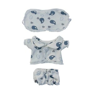 niannyyhouse10cm15cm20cm40cmぬいぐるみ服アイシェード上着ズボンパジャマセット綿人形アクセサリー着せ替え(40cm)