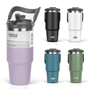 TYESO �^���u���[ �X�g���[�t�� 600ml �R�[�q�[ ���� ���@�r �ۉ��ۗ� �����t�P�g�� �^��f�M ��d�\�� �L�� ��e�� ������ �R��Ȃ� �z�[���I�t�B�X �A�E�g�h�A ���̎q �j�̎q �p�[�v��
