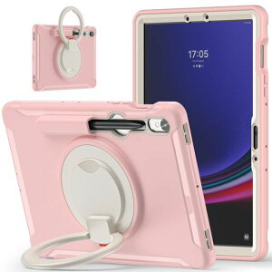 360�x��] �X�^���h Galaxy Tab S10 Lite/S10 FE/S9 FE 10.9�C���` �P�[�X Tab S9/S8/S7 11�C���` �J�o�[ �Ռ��z�� ��� ������t�� �n���h���t Android �^�u���b�g �M�����N�V�[ Tab