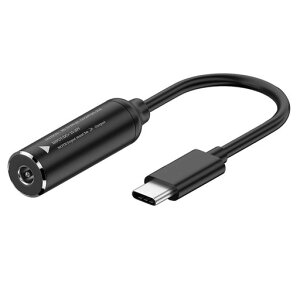 CY�P�[�u��DC 20 V�W���b�N3.5 x 1.3 mm����USB-C Type-C�o��90�x���p�d���v���O�[�d�P�[�u��65 WPD 9 V 5 V 20 V