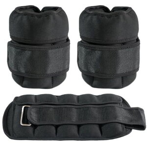 AIFYアンクルウェイト2個セットウェイト足重り足首重り重り足首手首重りおもり筋トレ重さ調整可能4kg速乾通気リストウェイトパワーリスト足おもり筋トレ