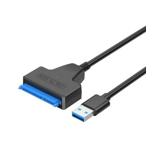 SATA-USB3.0�ϊ��P�[�u��2.5�C���`SSD/HDD�pSATAUSB�ϊ��A�_�v�^�[Windows/MacOS���Ή��R�l�N�^�n�[�h�f�B�X�N�|�[�^�u��(�y�V���O��USB3.0�z2.5�C���`�n�[�h�h���C�u���T�|�[�g)