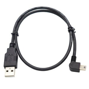 VIVISUN�yJCT���������s�\�z�y1�����zUSB 2.0 �~�j�P�[�u�� USB(A)�I�X-USB(MINIB)�I�X L�^ ���E90°�����ϊ��P�[�u�� �����b�L�t�� ����480MBPS�̃f�[�^�]���������[�h (0.5M, ��L)