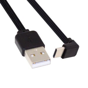 CY13cmUSB2.0Type-A�I�X-USB-CType-C�����90�x�f�[�^�t���b�g�X����FPC�P�[�u��FPV�f�B�X�N�d�b�p