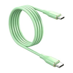 USB-C �P�[�u�� 2m 1�{�Z�b�g 60W PD�Ή� Type-C to Type-C 480Mbps