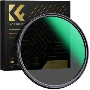 K&FConcept49mmND8&CPLtB^[+Ό2in112NDtB^[PLtB^[hhLYh~28wimR[eBO/|[g[gɍœK(Nano-X)