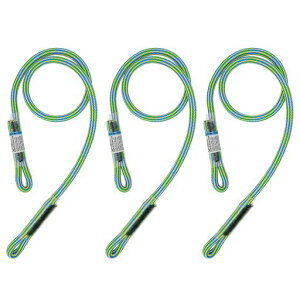 GM CLIMBING 8mm �_�u���u���[�h �v���[�W�b�N�R�[�h �A�C�c�[�A�C VT�v���[�W�b�N���[�v �ϔM�� �t���N�V�����q�b�`�R�[�h �P�u���[�ƃ|���G�X�e���@�ێg�p 76cm 3�{����