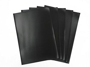 2156薄型カラーマグネットシートA4サイズ黒0.5mm厚5枚セット