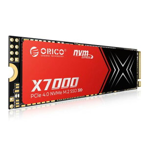 ORICOX70002TBSSD-PCIeGen4x4M.2NVMe2280Q[pSSDǎ摬x7400MB/sx6500MB/sϋv3DNANDPS5mFςݓ̍q[gVN̗p