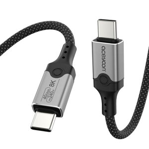 aceyoon240WUSBCP[u1MUSB4Type-C1[g[dR[h[dThunderbolt440Gbpsf[^y8K@60Hzfóz^CvCforiPhone171615for