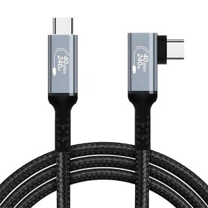 USB-C&USB-CP[uLType-cP[uUSB4(40Gbps)PDΉ240W/5A}[d8K/60Hzfo͒ϋviC^Cvc@Ή??(1M)