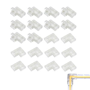 NAq(Clearhill)L^2sn_svCOBLEDXgbvRlN^A10mm-90°pR[i[WCg(5V12V24VPFLEDXgbvCgpA20pbN)-V[XȃR[i[ڑB