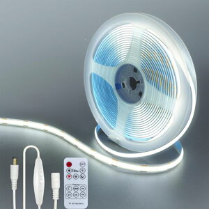 NAq(Clearhill)12VDCCOBLEDXgbvCg[gXCb`t5MF6500K320LED/m8mm10W/MCRI90ʃe[vό`\ؒf\hIP201.5mP[uDIY