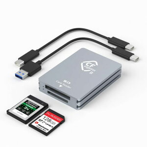 CFexpress^CvB/SDfAXbgJ[h[_[USBCAUSB3.2Gen210GpbsACFexpress^CvBJ[h/SD[J[hΉAUSBC-USBC/USB