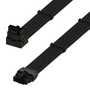 LINKUP-AVARightAngle600WPCIE5.016Pin(12+4)HighCurrentPowerCable|`A͂񂾕tAX[u^Cv16AWG|RTX5000ERTX4000ERTX3000